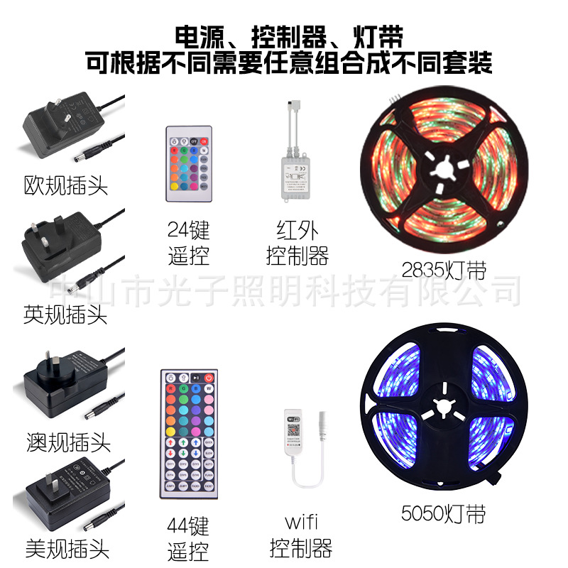 灯串/树灯户外/LED5050/圣诞灯串灯/流水瀑布灯细节图