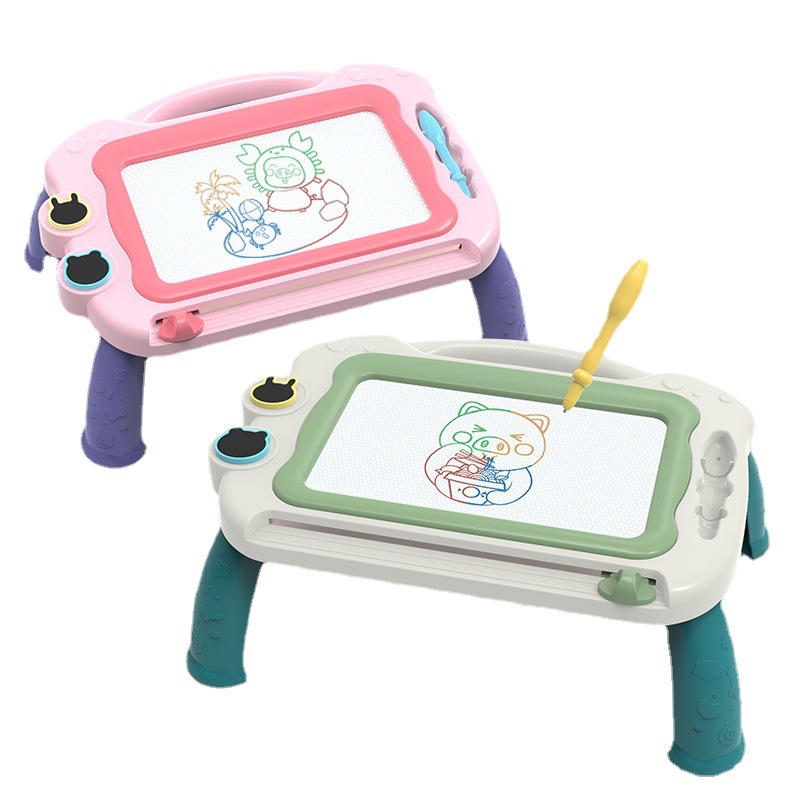 Educational colorful children's magnetic drawing board, extra-large standing writing board, toy drawing board, doodle children's drawing board Item Picture