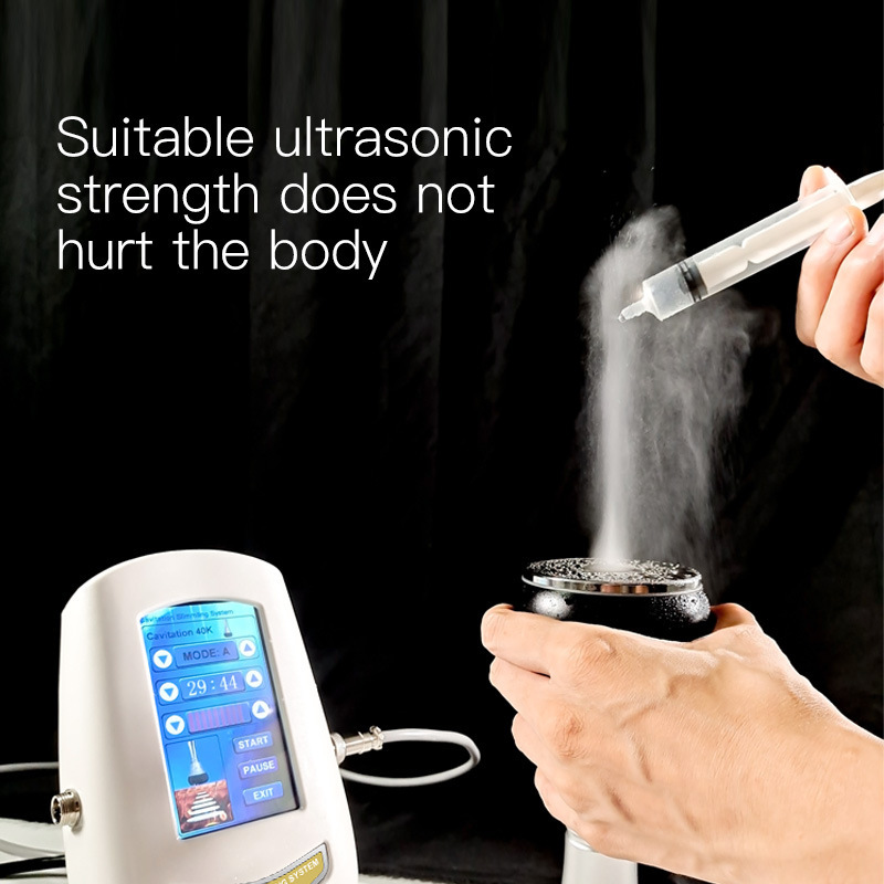 Cross-border one-piece consignment for foreign trade, exclusive four-in-one 40K weight loss massage, body shaping, slimming and beauty care device details Picture