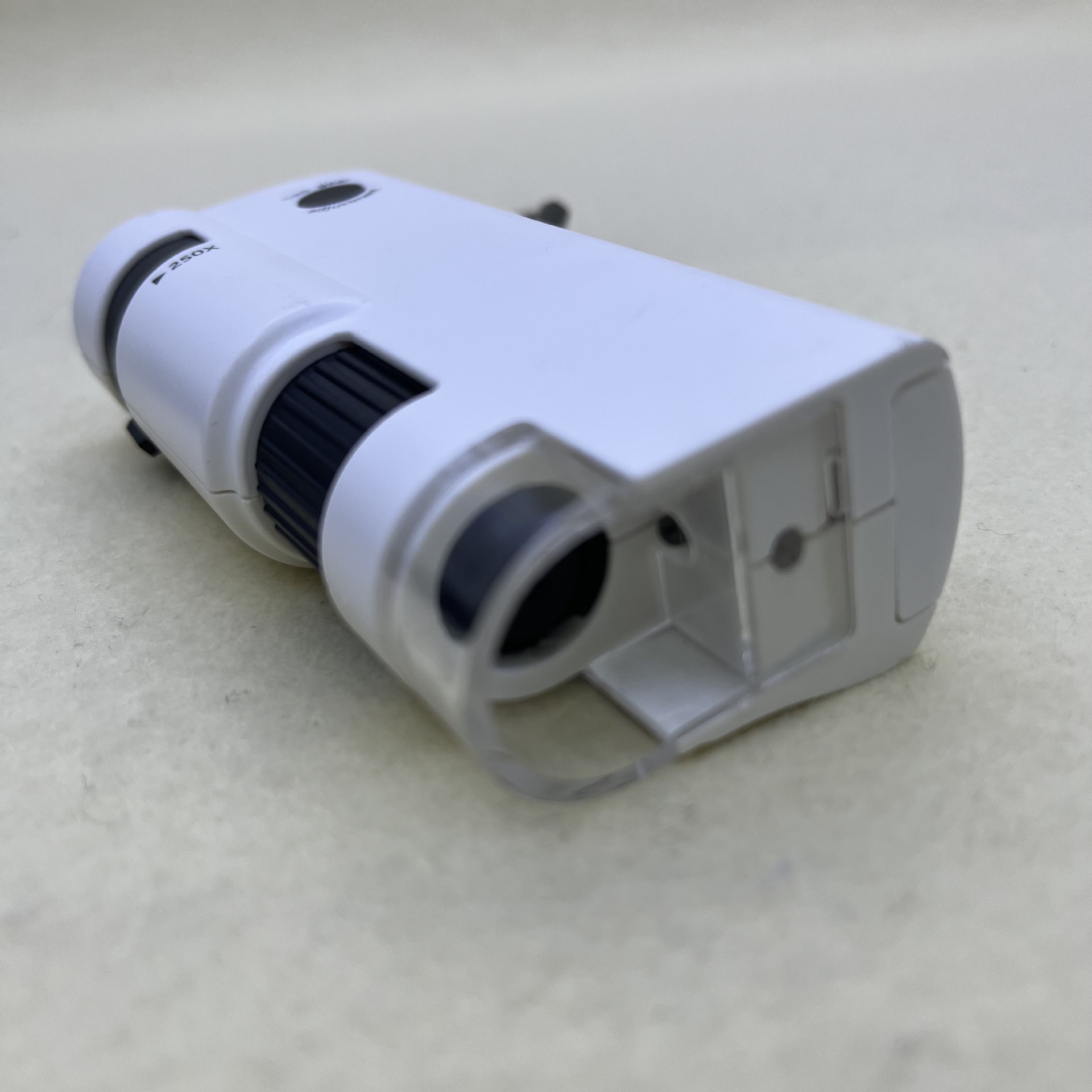 New 100-250x variable magnification UV banknote detector microscope observation magnifying glass with light source Specification image
