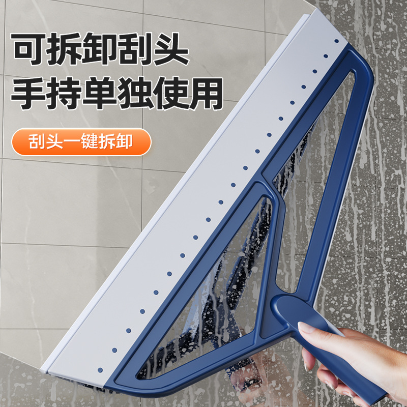Korean Black Tech Magic Broom Sweeping Wiper Household Bathroom Non-Stick Hair Broom Silicone Mop Application Scenario