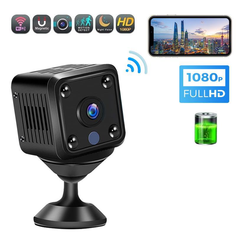 X6 high-definition security surveillance camera, home wireless wifi1080P night vision camera, sports and outdoor camera