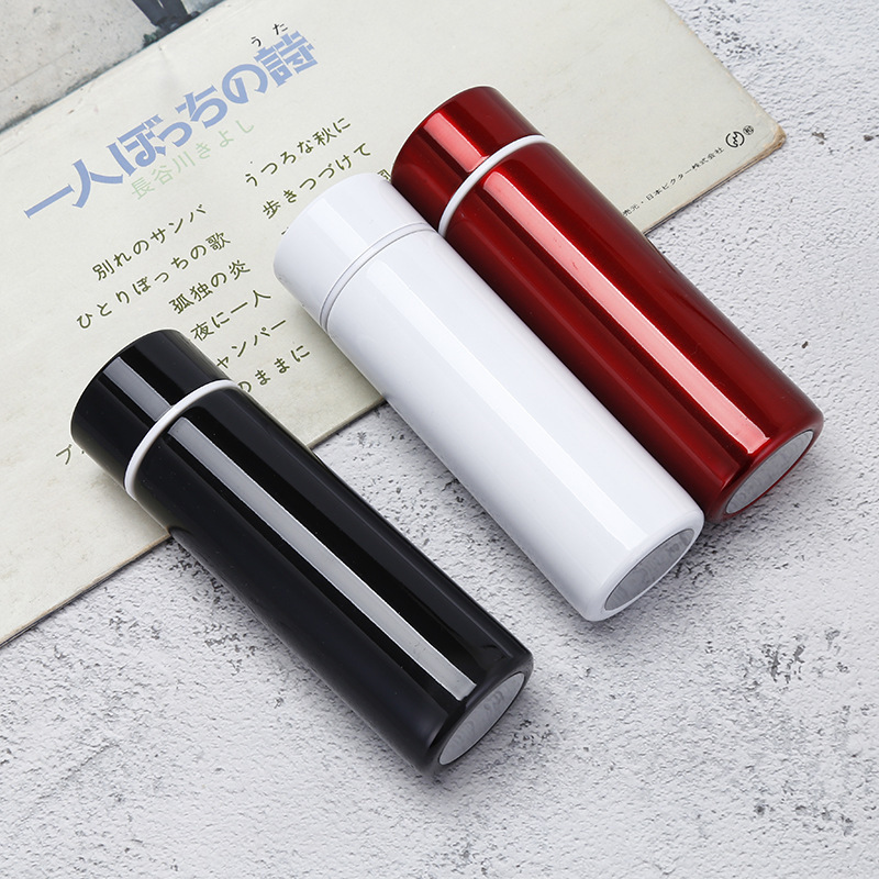 便携304不锈钢口袋保温杯创意小巧迷你直身水杯可爱学生杯子批发