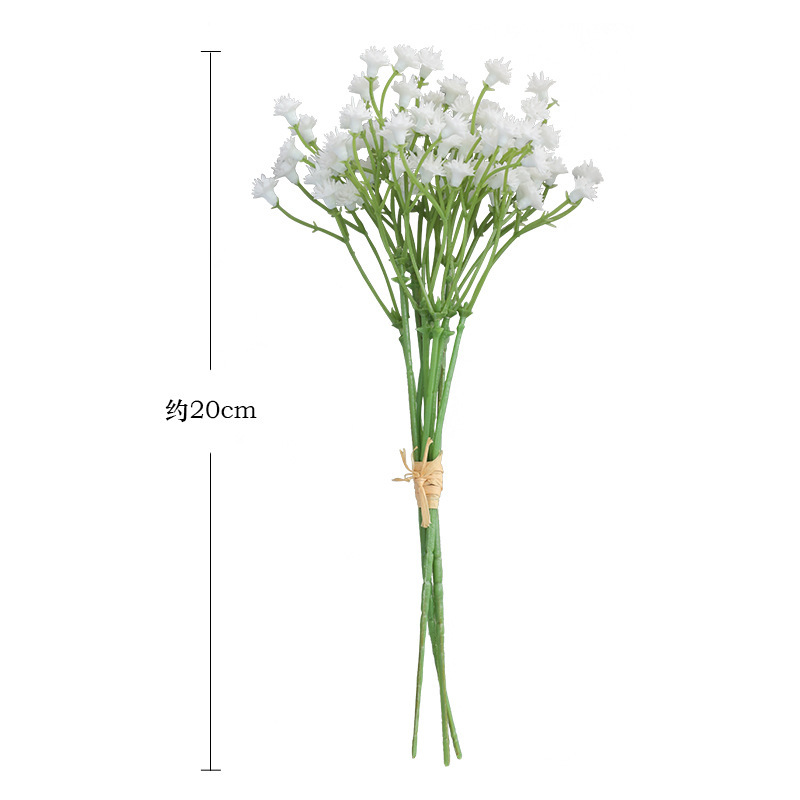 Wholesale set of fake flower bouquets for bride single plastic flower table decoration with simulated starry sky shooting props Item Picture