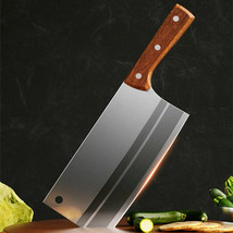 菜刀厨房家用木柄切菜刀水果刀不锈钢斩骨刀切片切肉厨师刀具套装