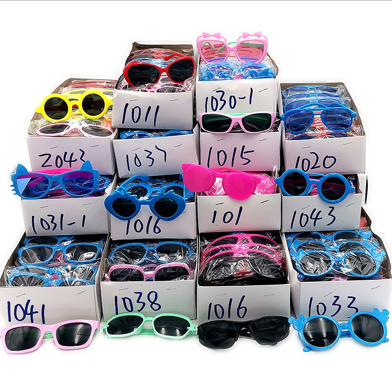 L1113 11#系列儿童墨镜 可爱卡通太阳镜男女偏光防紫外线眼镜墨镜详情图3