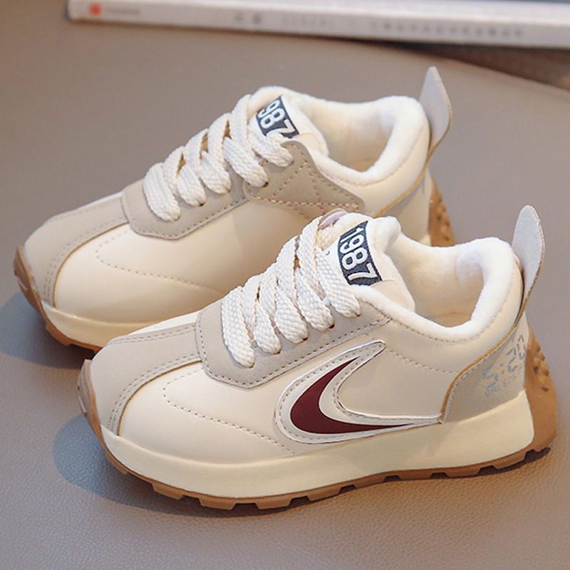 Girls Shoes Sports Shoes 2022 Spring New Children's Small White Shoes Large Children Plus Cotton Leisure Daddy Shoes Application Scenario