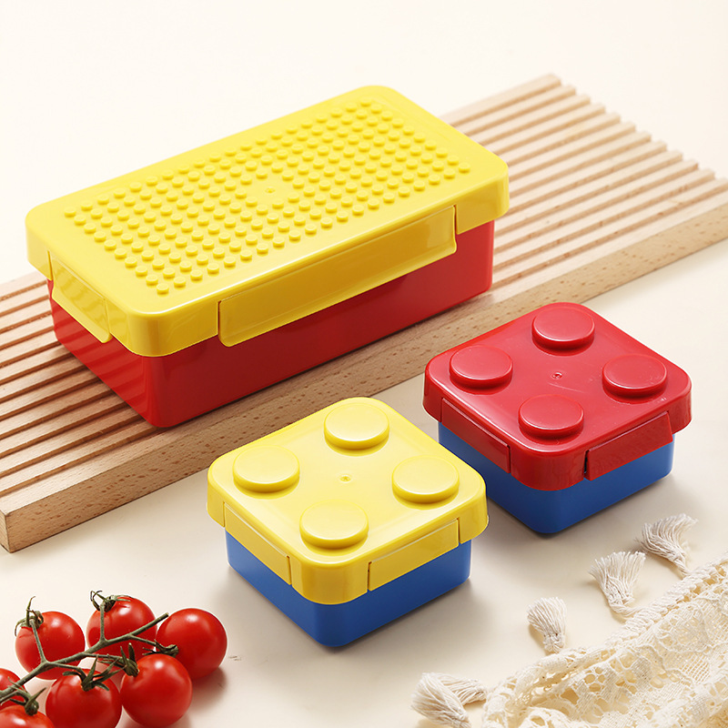 Build a lunch box with building blocks Specification image