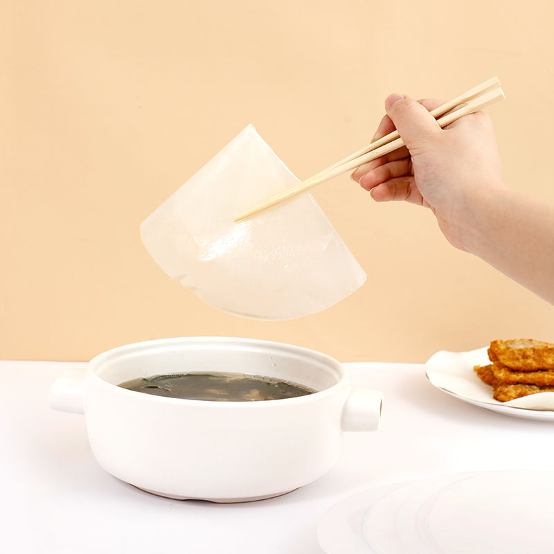 去油圆形烤肉吸油纸食品家用厨房烘焙油炸滤油煲汤