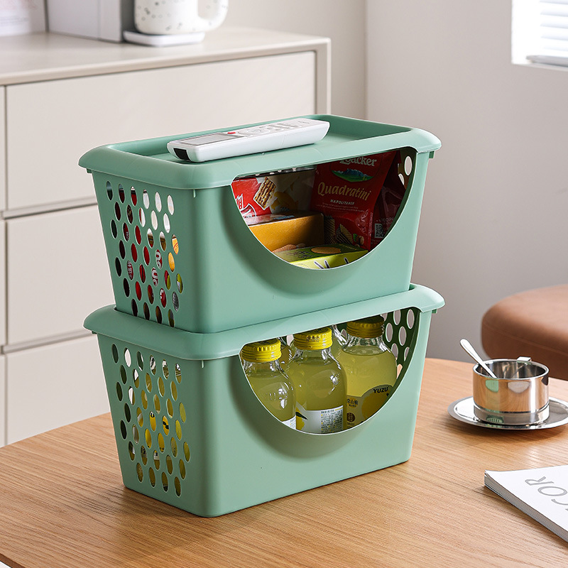 Snack Organizer Basket Home Desktop Organizer Box Sundry Fruit And Vegetable Beverage Organizer Box Kitchen Storage Box Home 癝郒