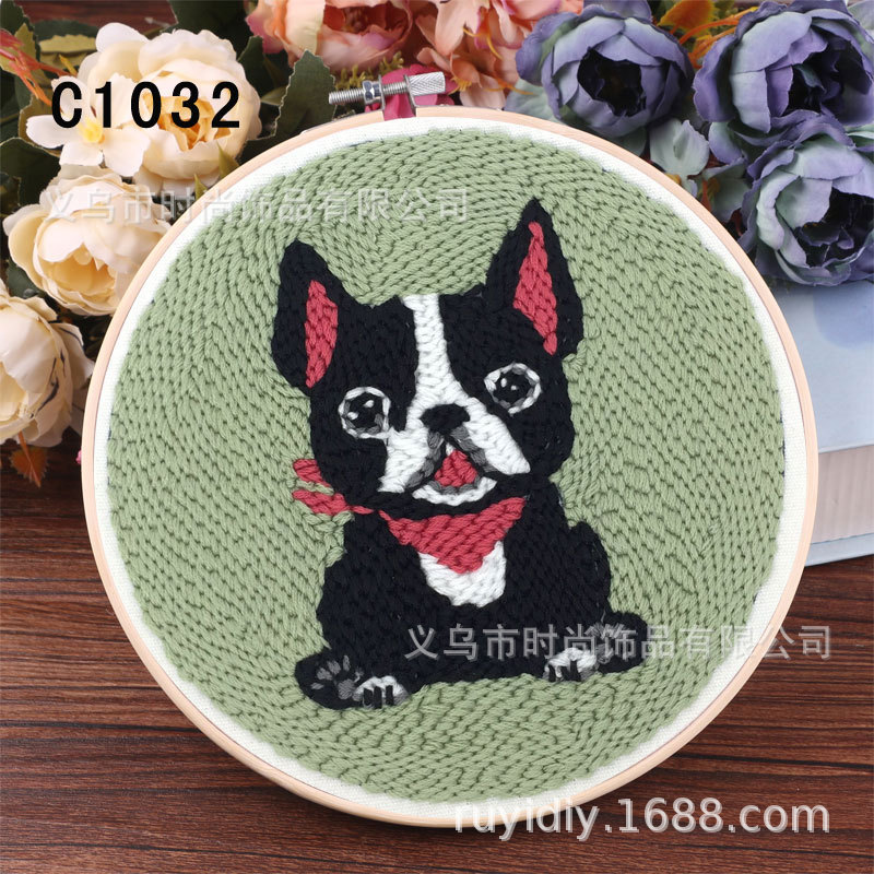 刺绣织绣工艺品实物图