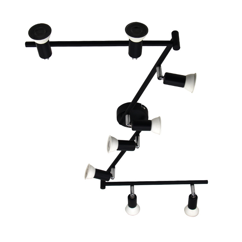 Long 8-head ceiling light LED boom track light Gym clothing store commercial track light long strip track light Application Scenario
