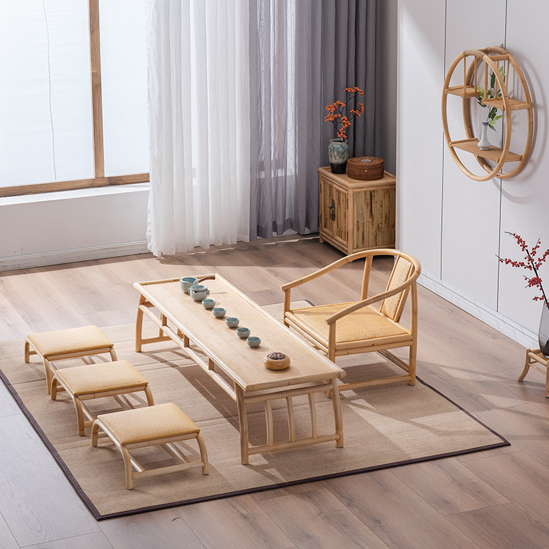 榻榻米茶几日/茶桌/茶几细节图