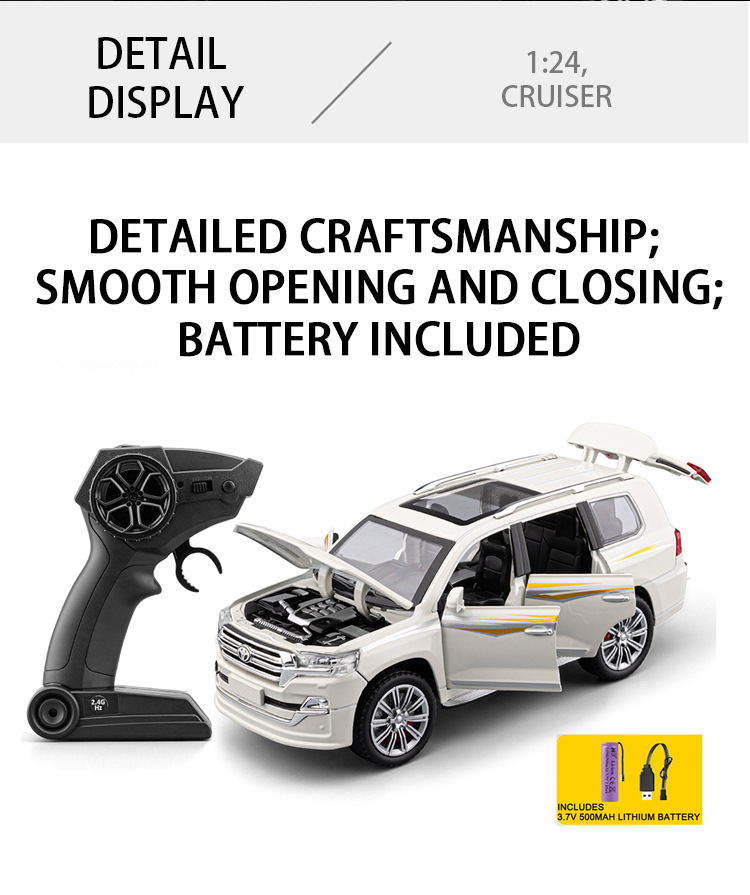 Модель toyota FJ coluzer с дистанционным управлением 1:24 — модель модели toyota fj pic 4