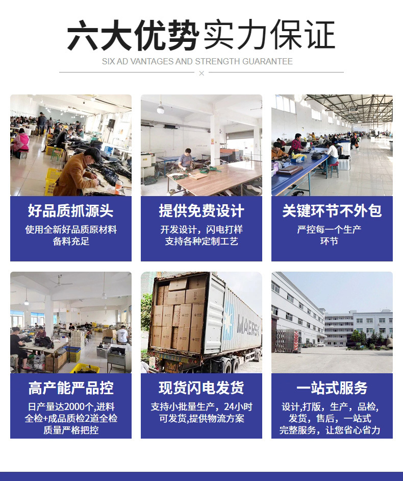 跨境新款潮牌男士机车斜挎包防泼水ipad多功能胸包潮酷斜跨单肩包详情2