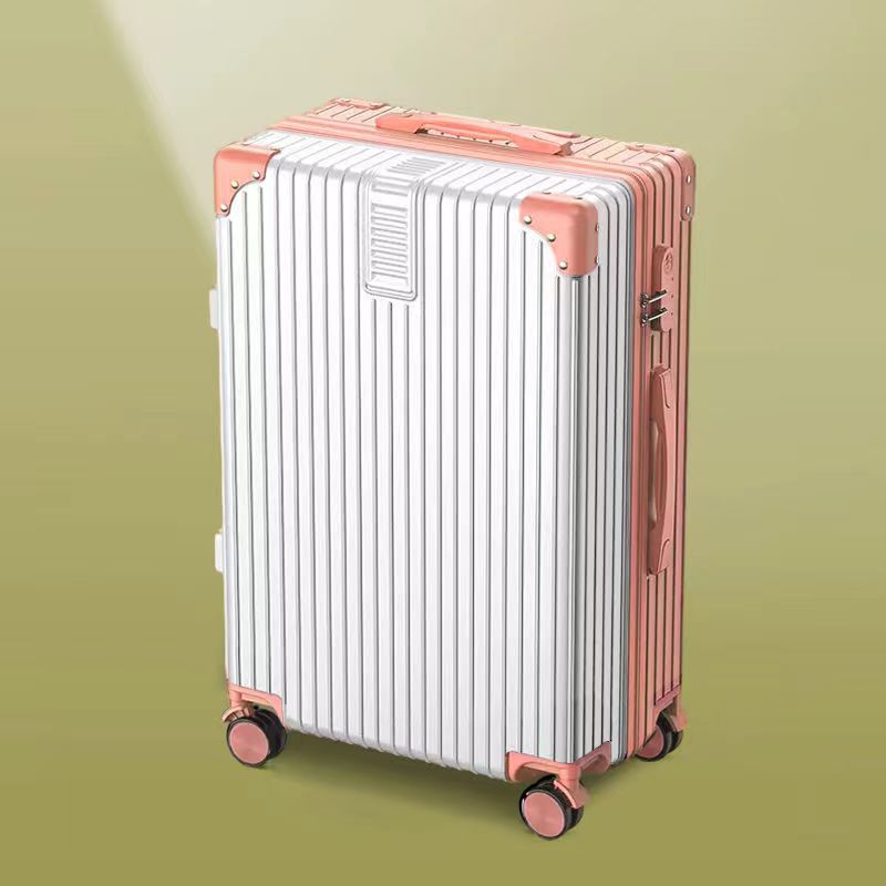 Retro luggage, female student's swivel wheel handle case, 24-inch male combination case, extra-large suitcase, mother and child travel case Specification image