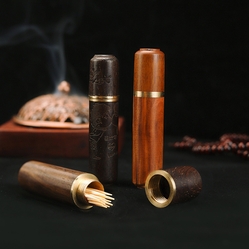 批发檀木牙签细节图