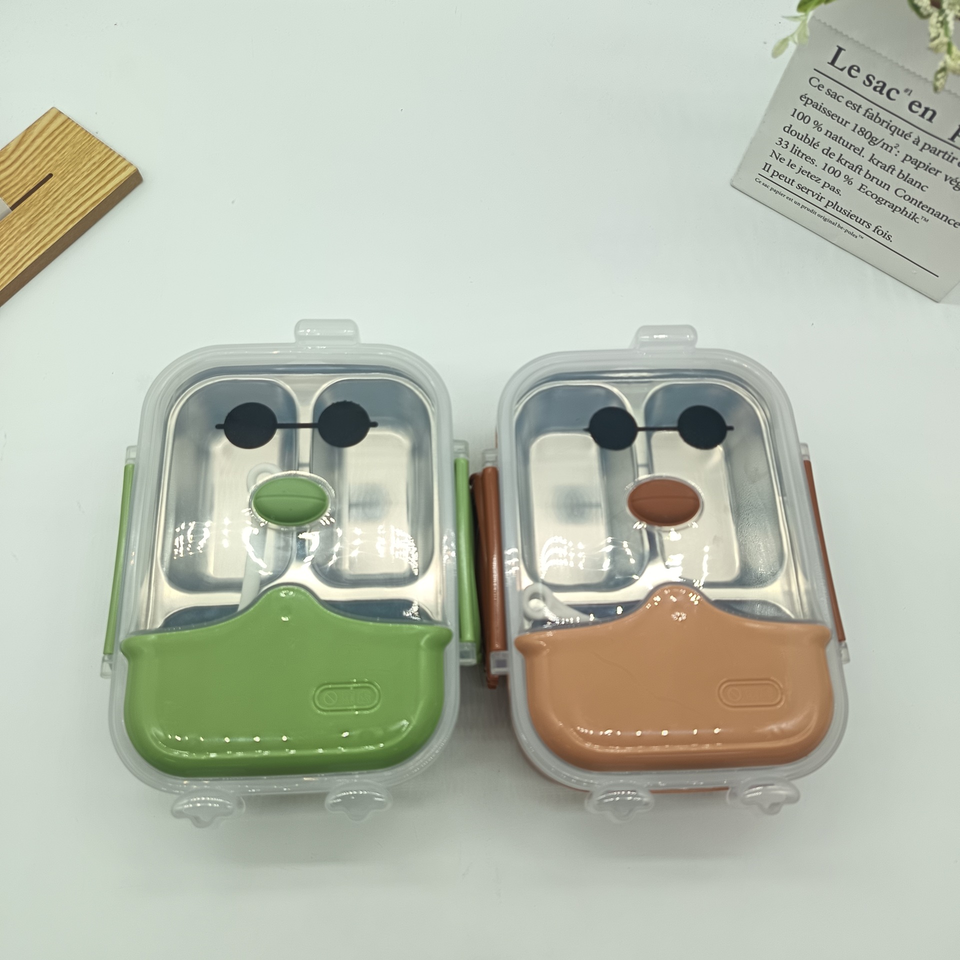 304 inner liner, 201 inner liner, stainless steel vacuum sealed leak-proof and heat-insulating lunch box, student lunch box, office worker lunch box details Picture
