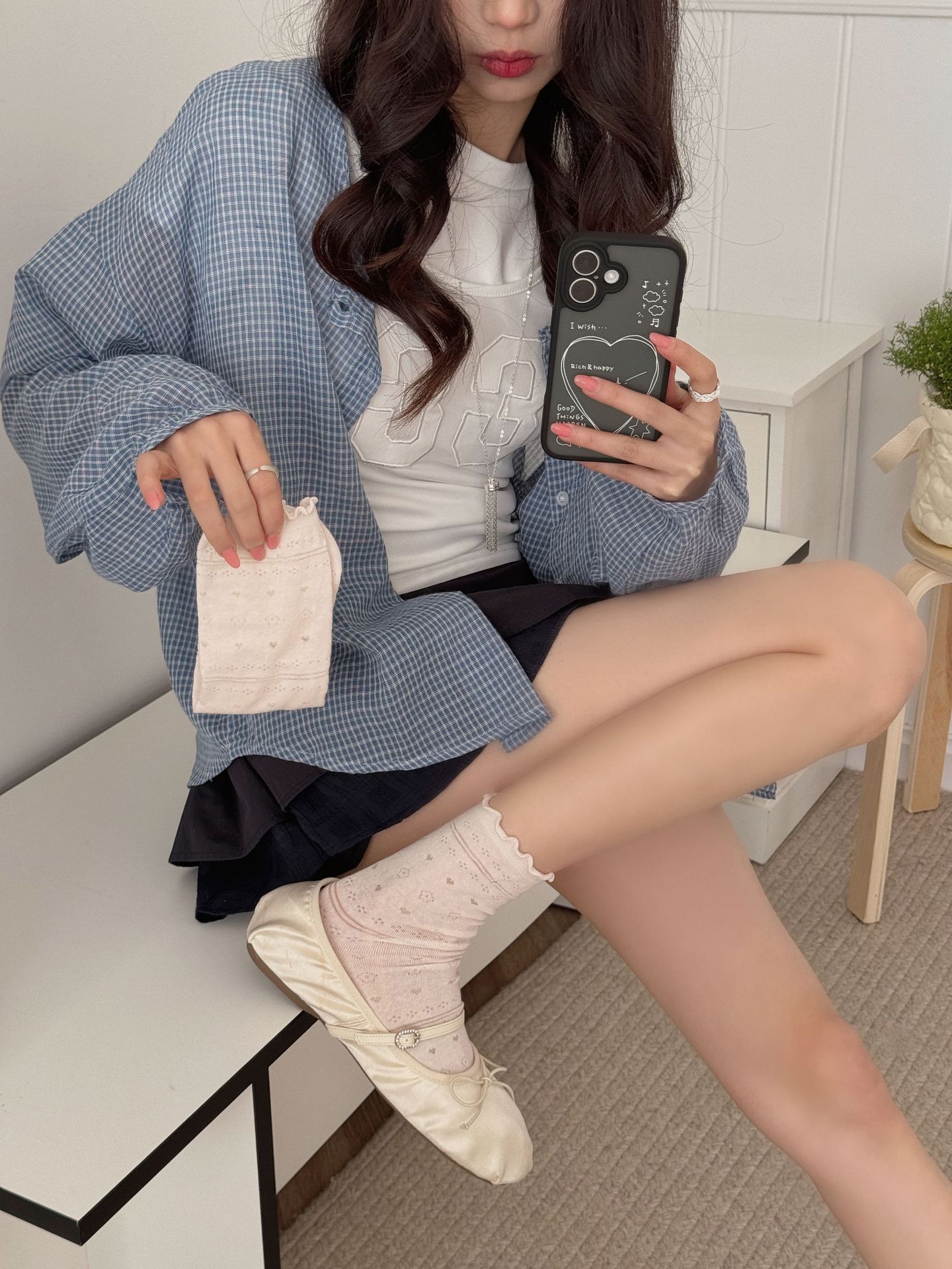 袜子地摊一件代发新款袜子春夏季女薄款花边中筒袜网眼小花镂空日系夏天百搭堆堆袜一件代发详情15