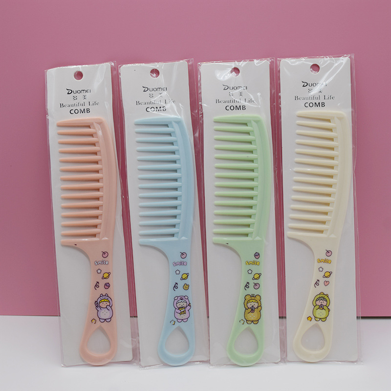 可爱卡通梳子细节图