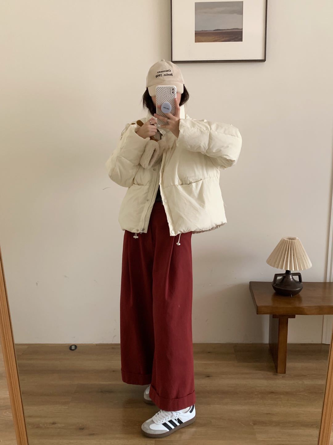 2025冬季羽绒服女短款韩系百搭纯色连帽小个宽松保暖面包服多巴胺详情19