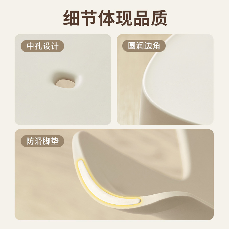 ويمكن تكديس المقاعد البلاستيكية في رياض الأطفال المصنوعة من البلاستيك في غرف الجلوس Specification image