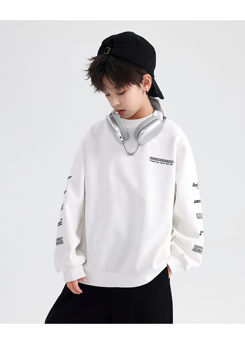 男童春装时尚运动休闲卫衣2026新款中大童服装儿童装秋冬宽松上衣详情20