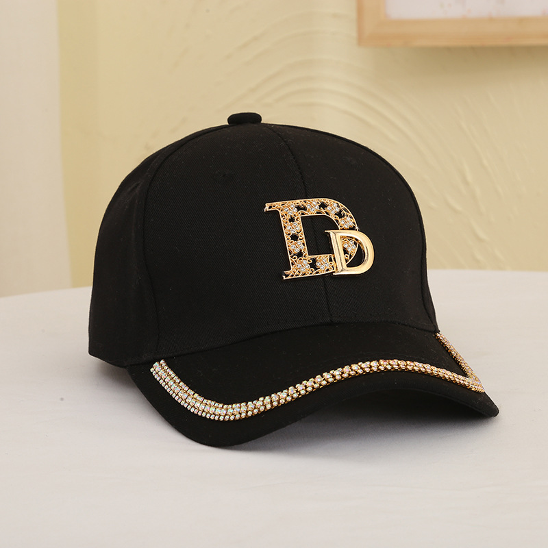 Hat Women Spring All The Trend Net Red With The Same Baseball Cap Summer New Letter Embroidery Fashion Cap Men And Women So Cap Summer Hat Application Scenario
