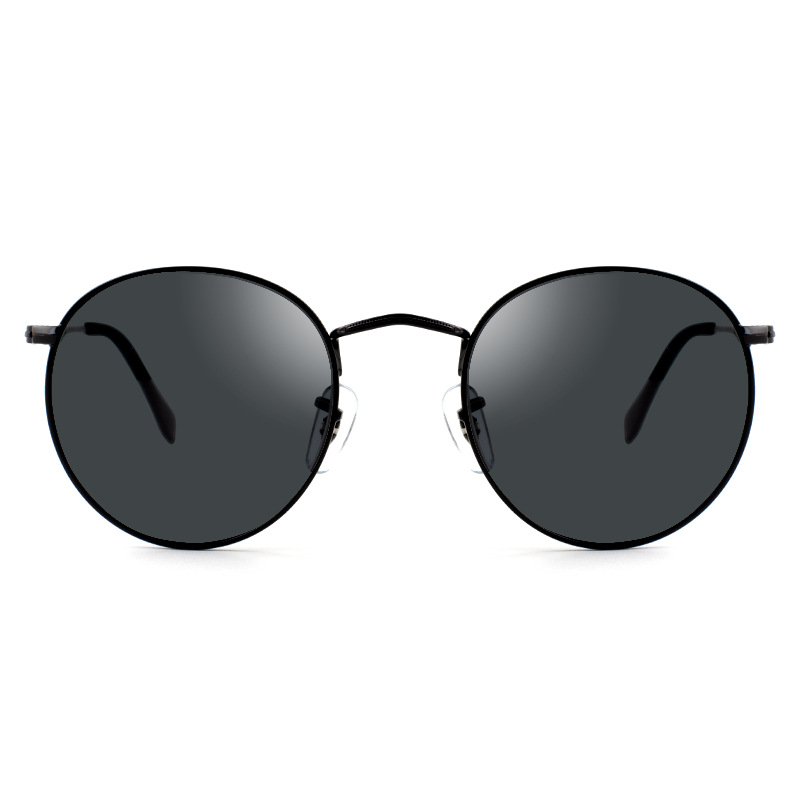 欧美时尚椭圆框太阳镜经典复古蛤蟆镜3447金属同款墨镜sunglasses详情图5