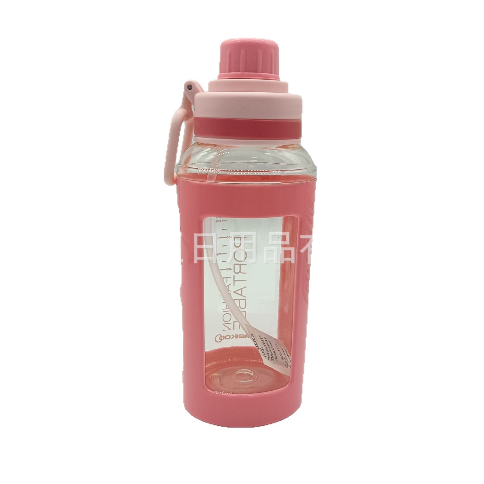 Cross-border best-selling sports water bottles, summer large-capacity straw cups, bouncy LIDS, student soft silicone spouts, sports space cups Item Picture