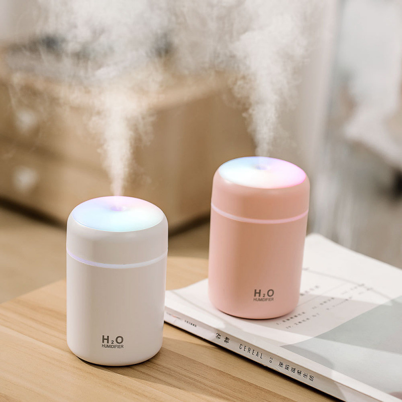 Seven-color night light USB indoor air humidifier, plug-in car ambient light, mini aroma diffuser, sprayer manufacturer details Picture