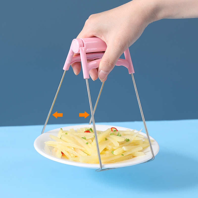 Bowl tongs, anti-heat tongs, bowl tongs, plate tongs, steaming dish bowl removers, anti-slip and anti-heat tongs, plate lifters Specification image