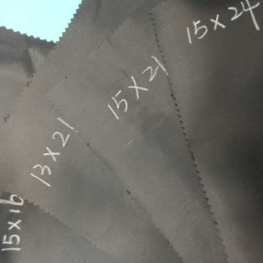 现货批发黑丝210D牛津布箱包里布里衬涤纶布料固色色牢度4级