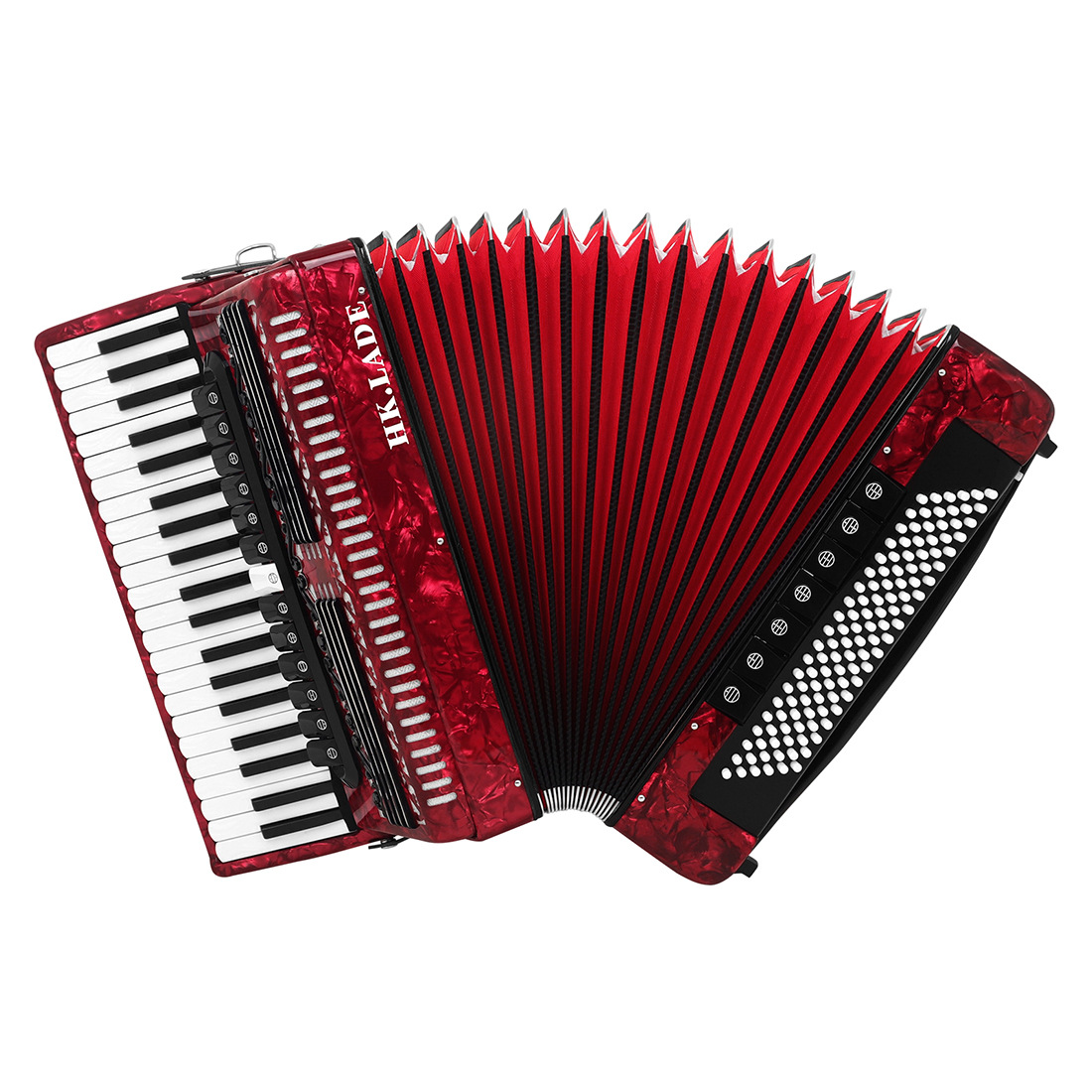 LADE Bayan accordion 41 keys 120 bass accordion 13 keyboard pitch professional accordion instrument wholesale Specification image
