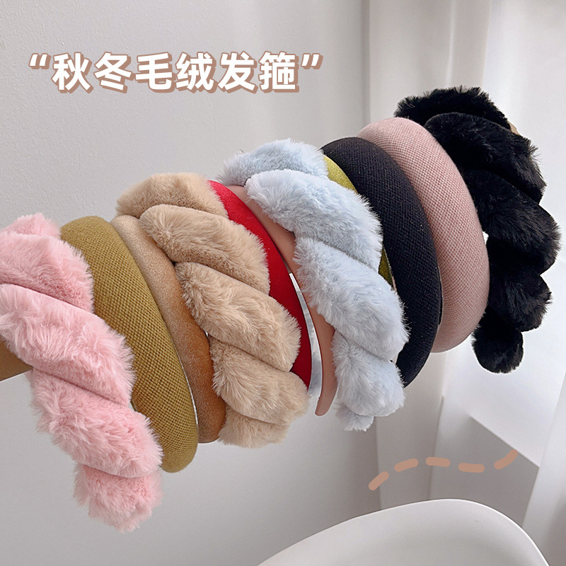 发箍/圣诞发箍/头箍/发光发箍/毛绒卡通发箍产品图