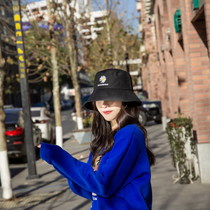 Little Daisy hat hat Chrysanthemum fisherman hat Female summer sun visor windshieldTravel hat ladies hat