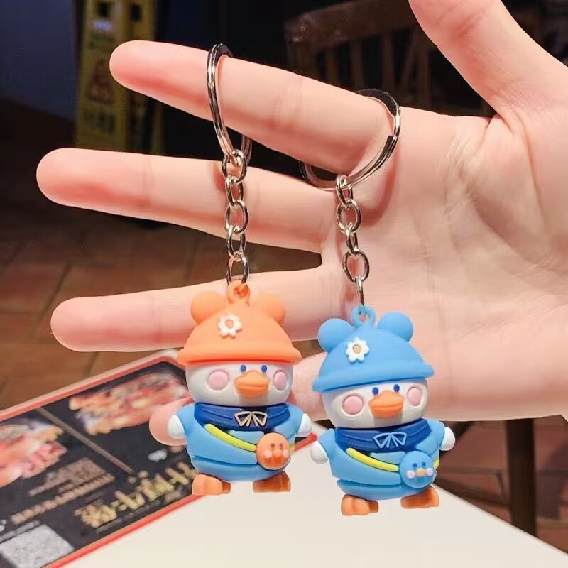 毛绒玩具/挂件/毛绒玩具挂件/达菲小熊玩偶挂件/棉花娃娃产品图