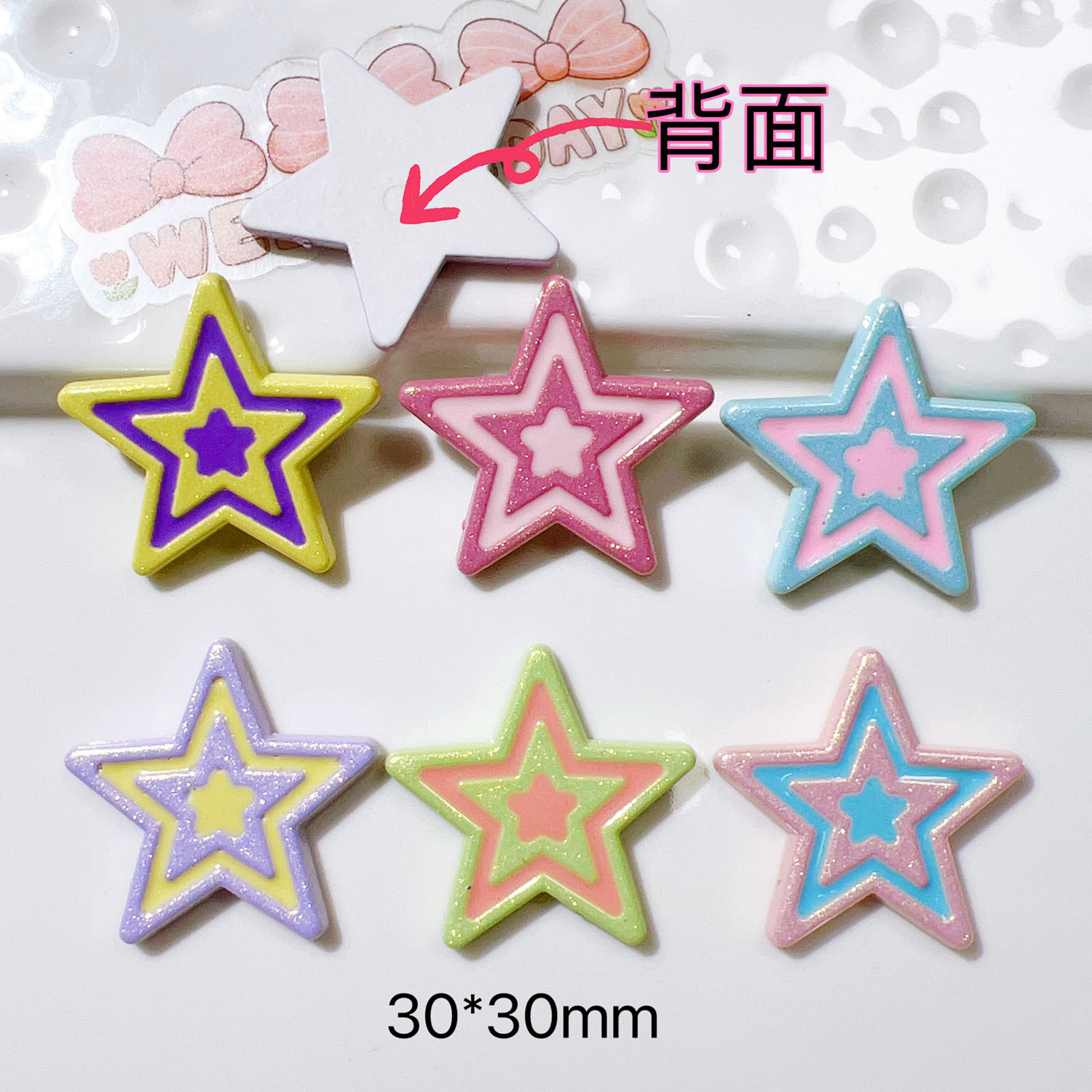 树脂饰品配件批发diy配件手工材料鞋扣帽子奶油胶贴片帽子狗详情5