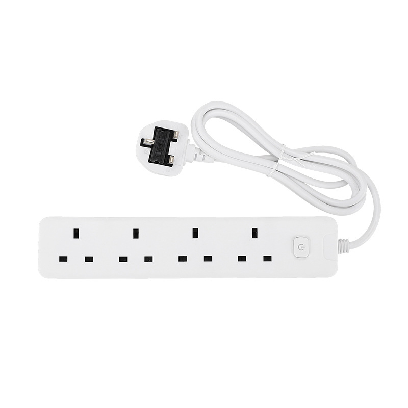 Bowang Cross-Border Strip Extension Cable Socket Africa Strip 13A British British Standard Strip With 3 Meters Strip Cable Item Picture