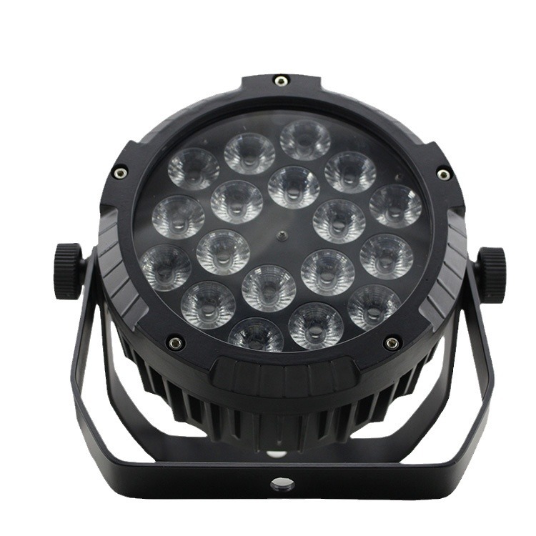 Outdoor waterproof 18 LED full-color three-in-one parlight scenic park stage light wedding bar KTV parlight Item Picture