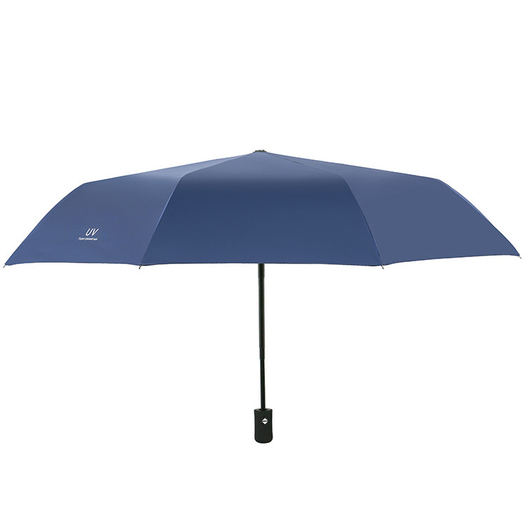 现货折叠雨伞白底实物图