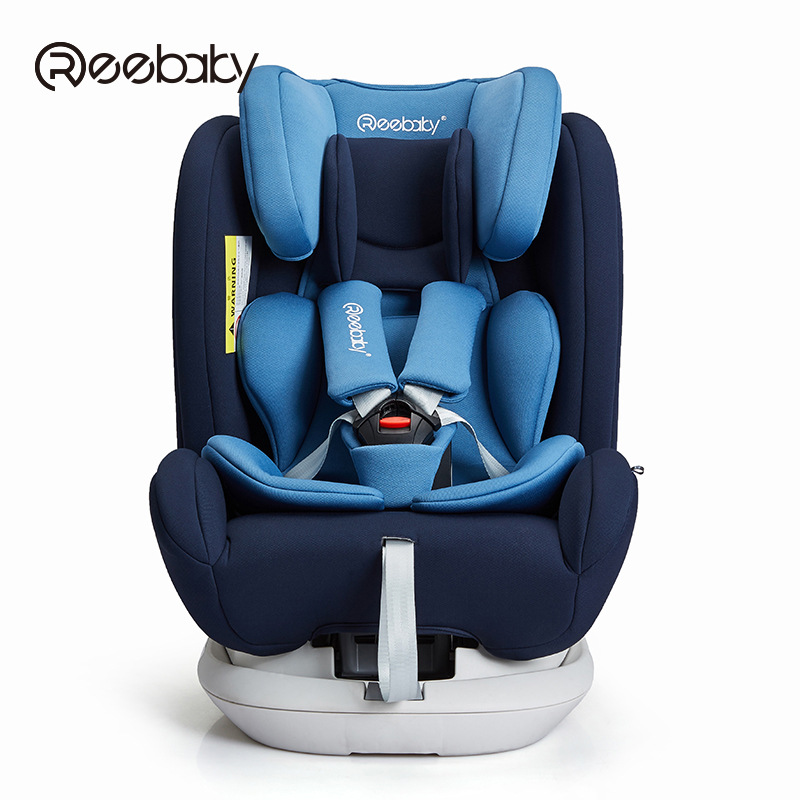 REEBABY天鹅儿童安全座椅汽车用360度旋转可躺0-12岁婴儿宝宝车载详情图3