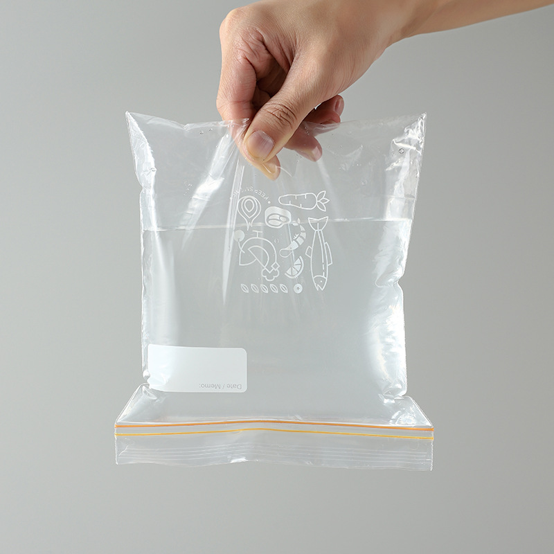 保鲜袋密实袋家用食品密封袋专用冰箱冷冻食物收纳双筋厚自封袋子详情图3