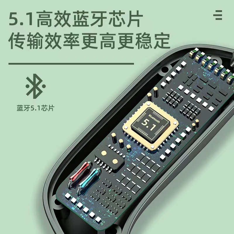 Auriculares bluetooth de conducción ósea deportes al aire libre tipo de oreja colgante no en el oído auriculares bluetooth inalámbricos traspaso al por mayor Specification image