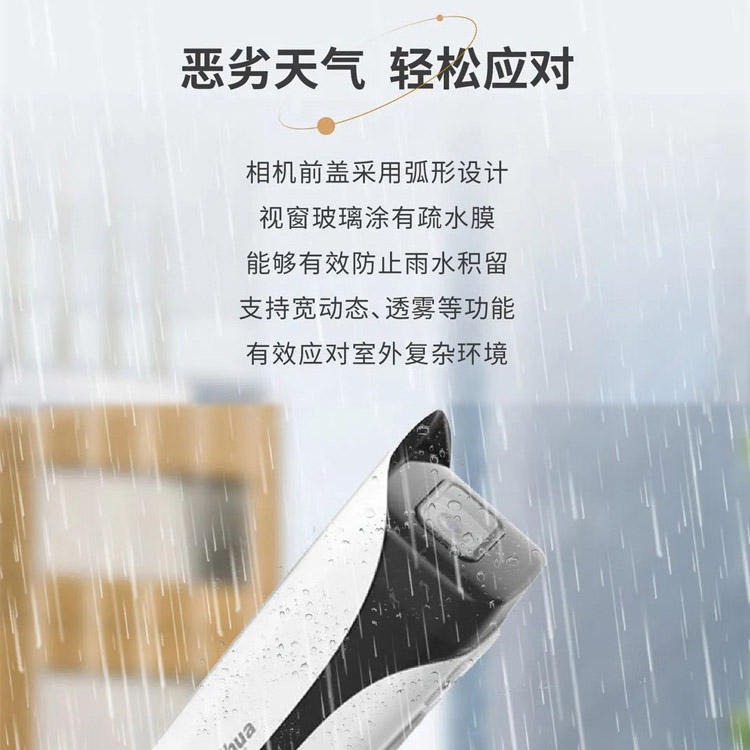 Dahua 4-megapixel high-altitude object-throwing camera for professional monitoring in residential areas with zoom POEHFW4449K-TGD Specification image