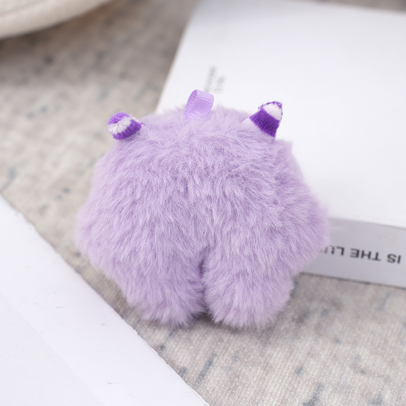 Cute, cute and clumsy plush pendants, schoolbags, backpacks, plush toys, cross-border claw machines, dolls wholesale Specification image