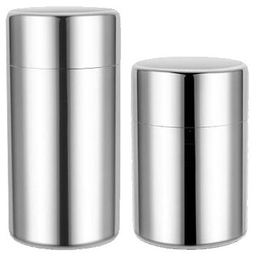304 stainless steel tea canister, fcm sealed tea canister, portable storage canister, moisture-proof dried tangerine peel canister, storage canister, kitchen and home Application Scenario