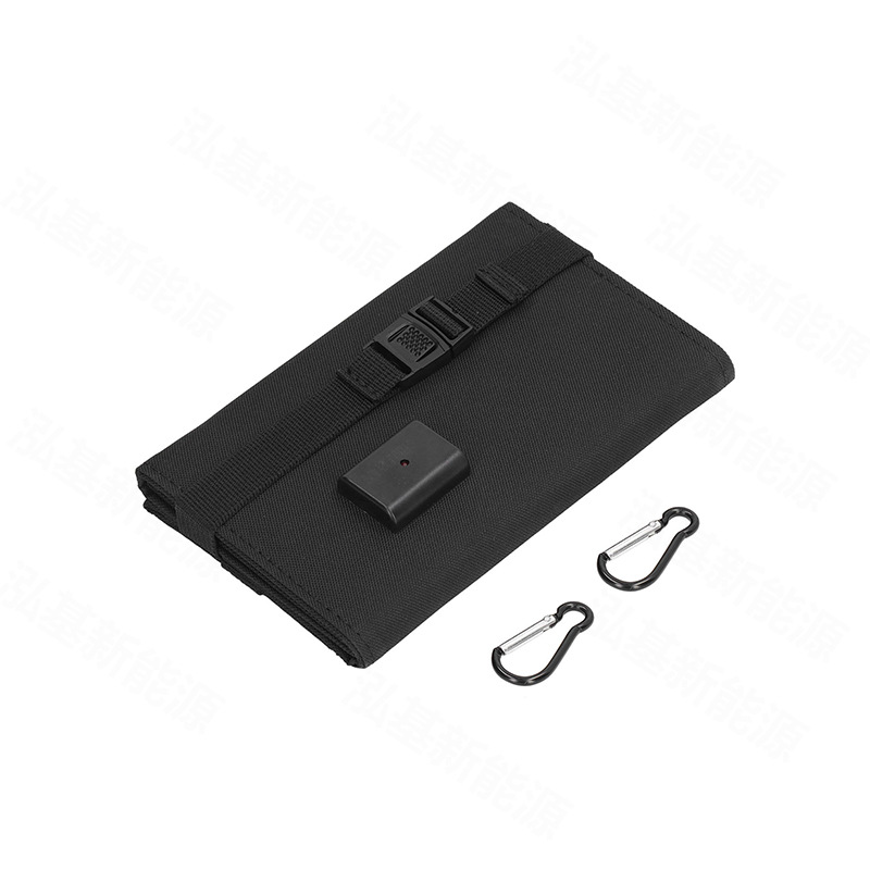 Factory direct sales: 40% off 8W solar folding bag, outdoor portable solar charging and energy storage folding bag Specification image