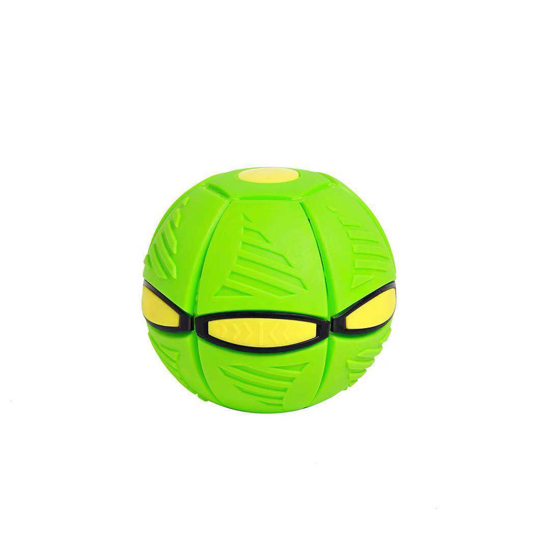 Luminous magic flying saucer ball for stress relief, deformation and release, elastic ball for parent-child interaction, foot-stomp ball, wholesale children's toys Application Scenario