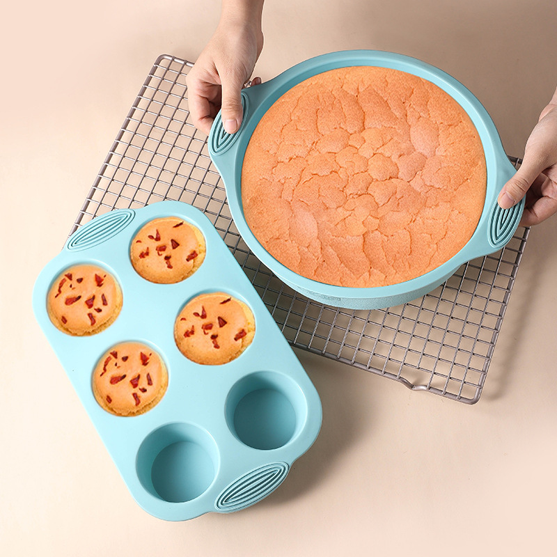 食品级硅胶烘焙工具套装耐高温烤箱烤盘蛋糕吐司戚风烘焙模具详情图2